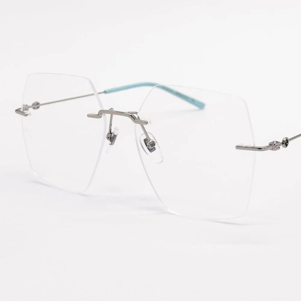 NEW GG0683O 002 GUCCI SQUARE SILVER WOMEN EYEGLASSES GUCCI